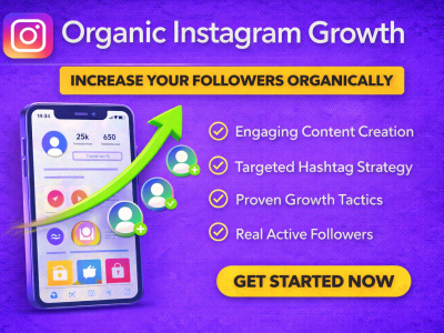 Organic Instagram Growth Specialist | Real Followers | Real Engagement