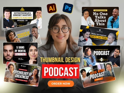 Professional Podcast Cover Art & Podcast Thumbnail Designer