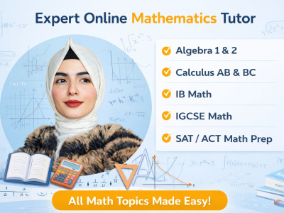 A math tutor with proven top rated teaching experience