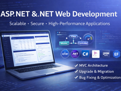 Asp dot det development, Asp.Net Development, MVC Development