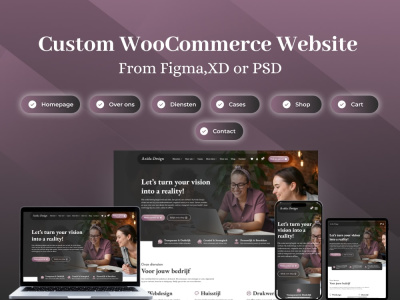 A WooCommerce online store with payment & shipping setup