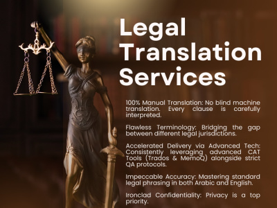 Professional & Legally-Sound English to Arabic Translation