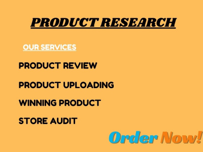 Professional Product Research Market Analysis Winning Product Selection