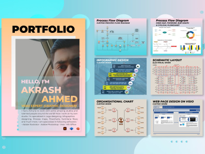 A professional visio Process Flow/Swimlane/Flowchart and much more