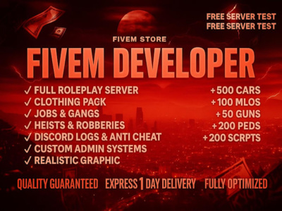 An advanced FiveM Discord server design