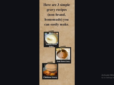 3 gravy recipe homamade and step by step how to do