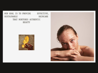 A professional company presentation deck slides