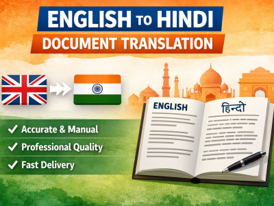 Accurate English to Hindi document translation