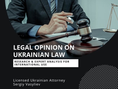 A Legal Opinion on Ukrainian Law for International Use