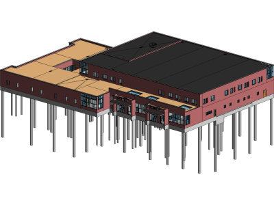 CAD to BIM Revit for small residential to large commercial buildings