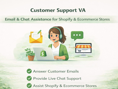 Customer Support VA | Email & Chat Assistance for Shopify & Ecommerce Store