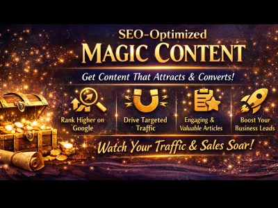 SEO optimized Magic content to attract customers