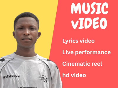Cinematic fashion and music video editing, live performance, lyrics video