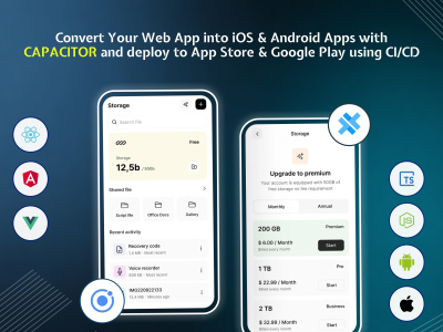 Your Web App transformed into iOS & Android Mobile Apps