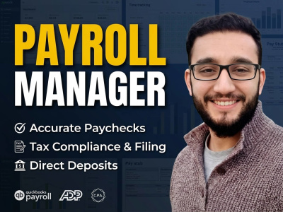 Payroll manager experienced in Gusto, Quickbooks & Xero