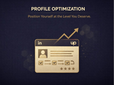 An optimized profile that positions you at the executive level