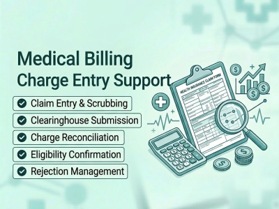Medical Billing, Charge Entry & RCM Support