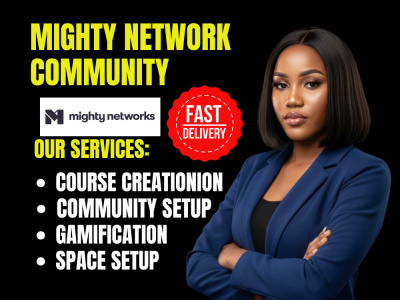 Set up, design, and manage your Mighty Networks community, mighty networks