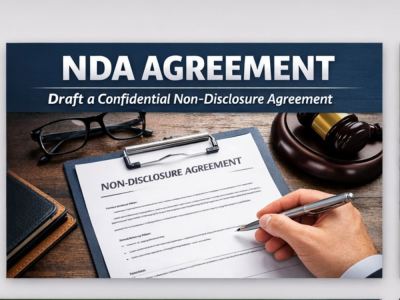 Draft a professional NDA or confidentiality agreement