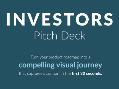 Pitch Deck, Pitch Deck, Visual Storytelling & Pitch Deck Design