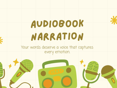 Expressive Voiceover and Audiobook Narration for Stories and Scripts