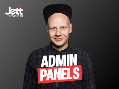 Admin panels for managing users, data, and product settings