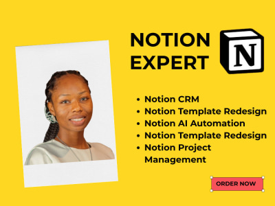 Custom Notion CRM, Notion workspace, Notion template, Notion expert, Notion