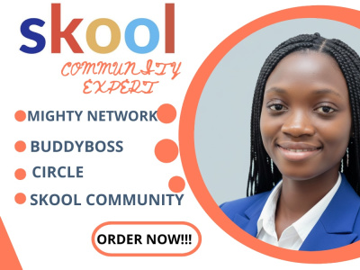 Mighty Networks, Buddyboss, Circle, Skool community site Design