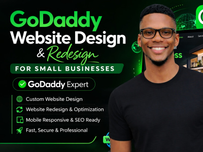GoDaddy Website Design & Redesign for Small Business, GoDaddy Expert