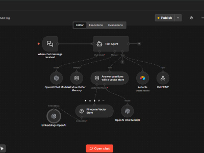 A Custom RAG AI Agent integrated with Pinecone and your private data ...