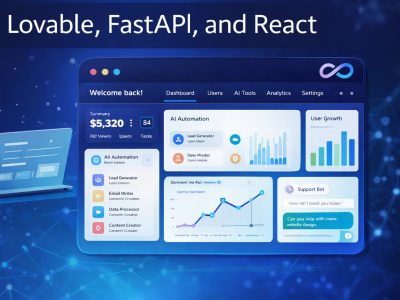 Your AI SaaS web application or startup MVP