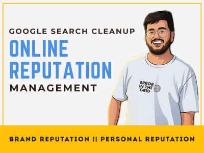 Online Reputation Management | Negative Link Suppression | ORM Expert