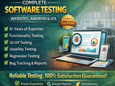 Manual testing expert for your software with a detailed oriented bug report