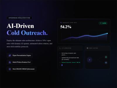 A production-grade AI cold email system for 50%+ open rates