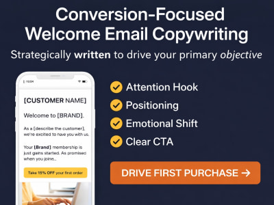 3 email welcome sequence