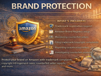 Amazon Brand Protection & Counterfeit Seller Monitoring