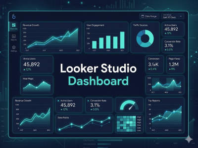 A professional Looker Studio dashboard for your business KPIs