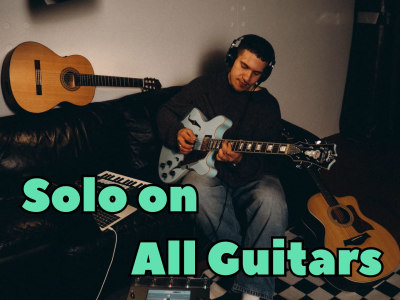 Record a killer professional lead guitar solo for your song