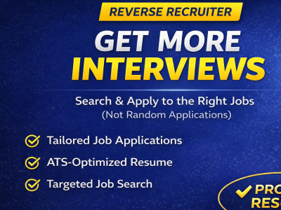 Customized job application with tailored resume and coverletter to each job