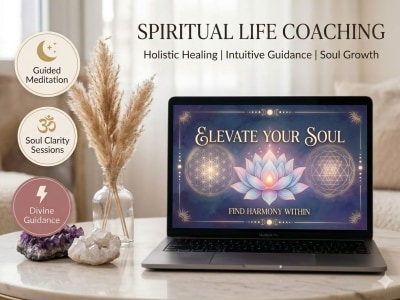 Spiritual, Mindfulness, Meditation, Energy Healing Coaching Website