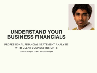 Financial statements and provide a financial health report