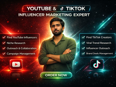 YouTube & TikTok Influencer Marketing Campaigns