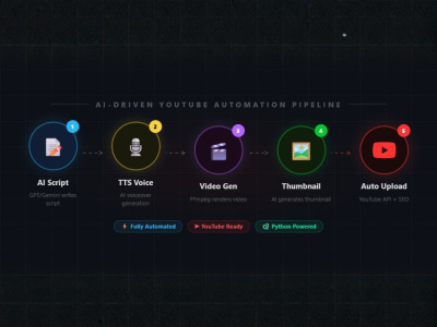 A Python automation pipeline to create and upload YouTube videos