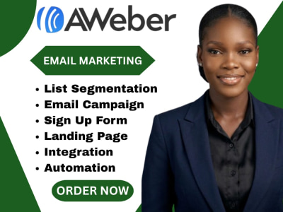 AWeber's integration, automations, campaigns by AWeber Expert