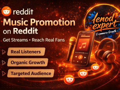 Your music promoted on Reddit for streams and exposure