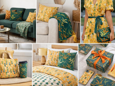Custom Textile & Surface Pattern Design for Fabric, Wallpaper & Products