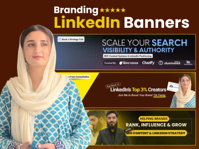 LinkedIn Banner Design & Personal Branding Design That Builds Authority