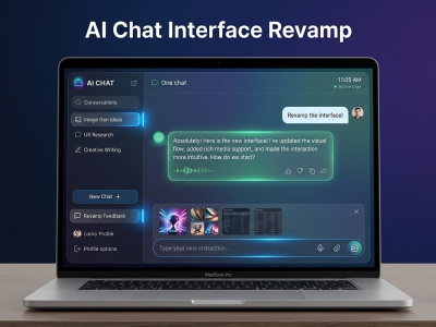 Professional AI Chat Interface & UX/UI Redesign | Upwork