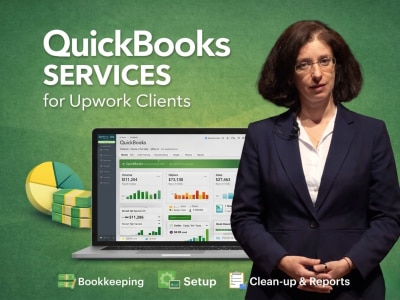 Bookkeeping catch up, clean up, or reconciliation in QuickBooks or Xero