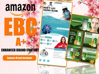 Get Amazon Premium A+ Content Design for Conversion-Focus Listing